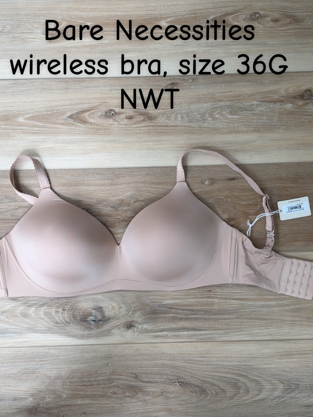Bare Necessities Nude Wireless Bra - Light Beige